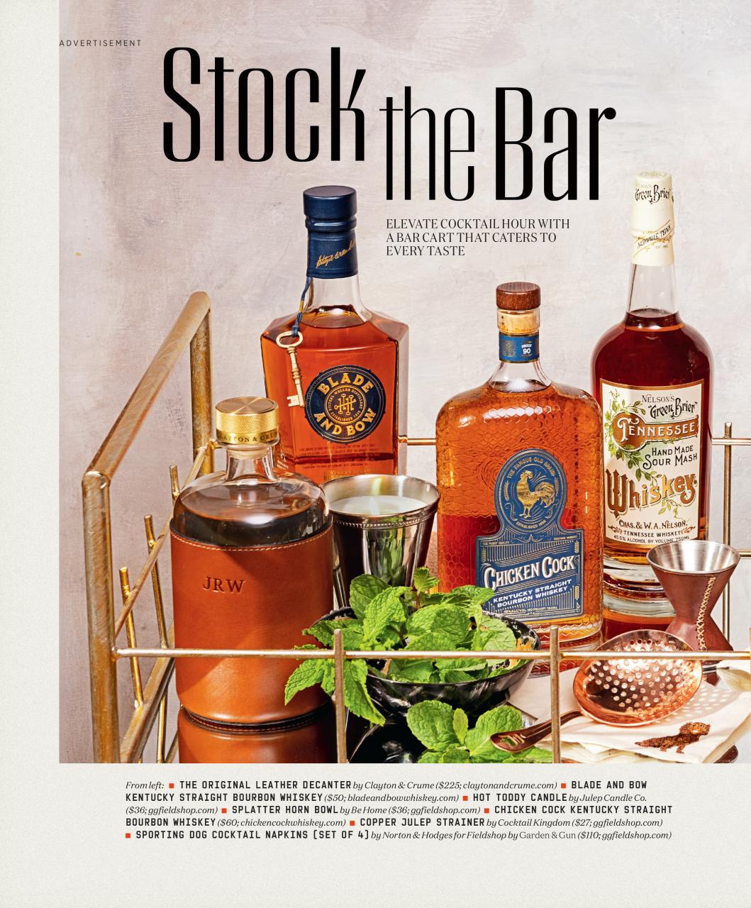 Garden and Gun Magazine Preview Pages