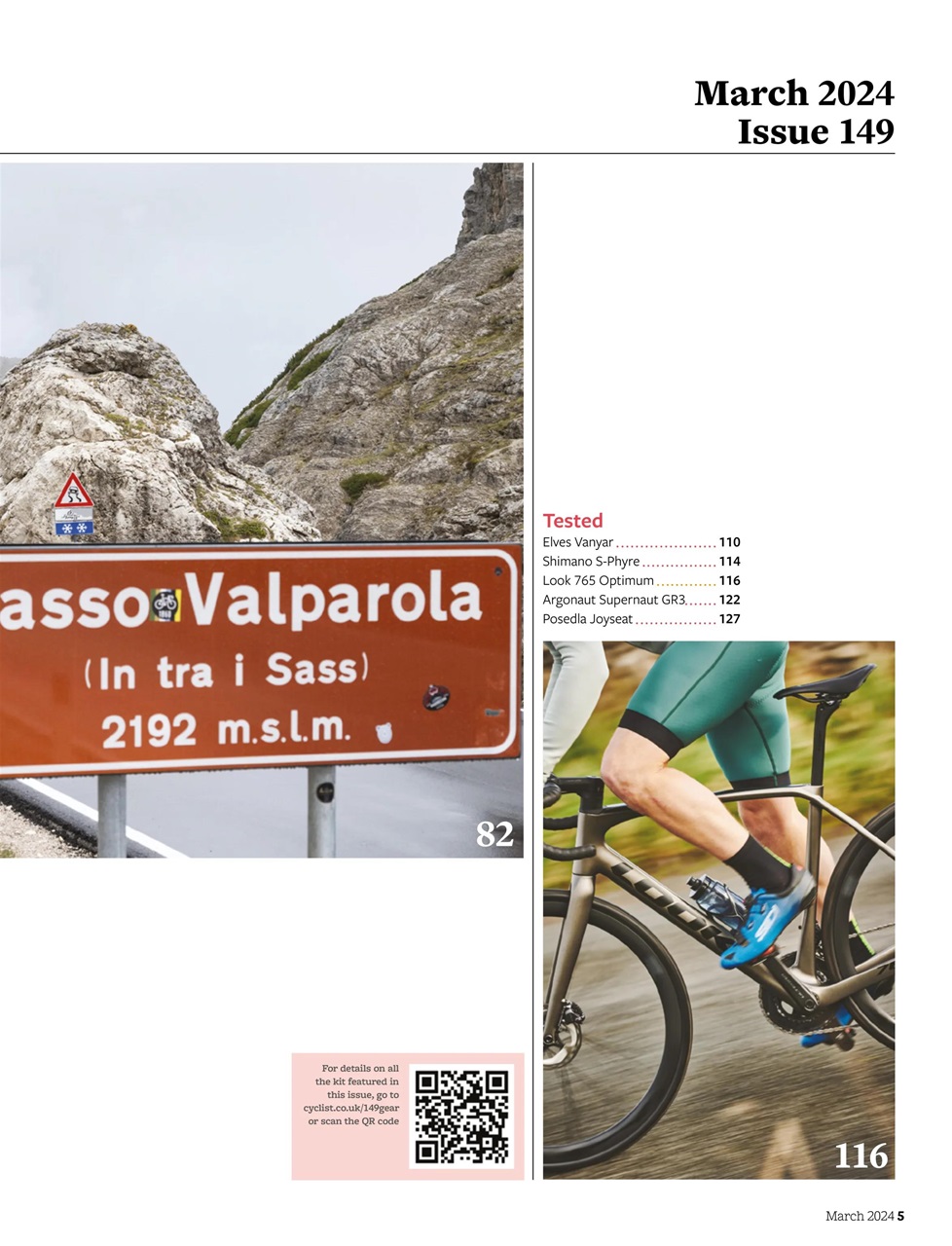 Cyclist Preview Pages
