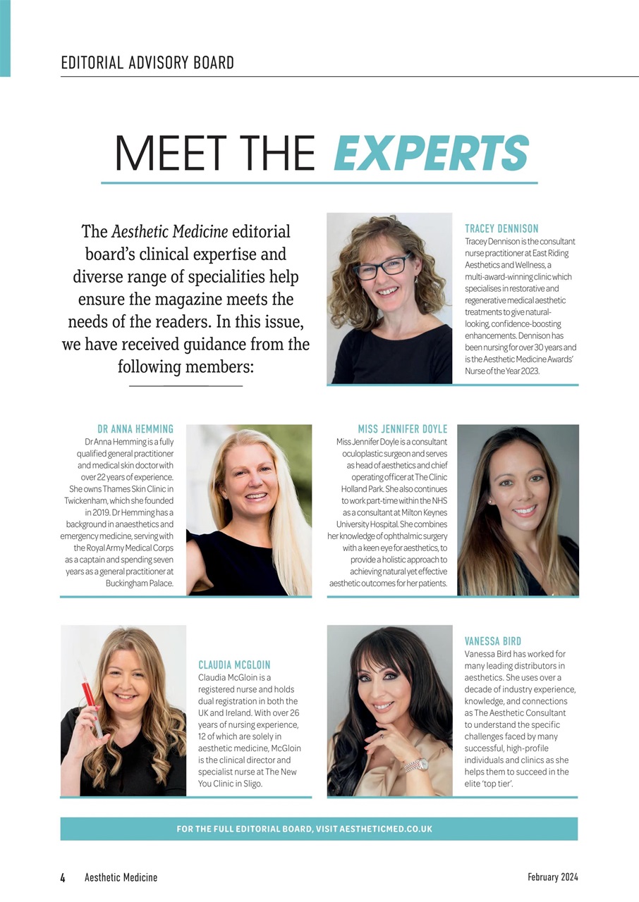 Aesthetic Medicine Preview Pages