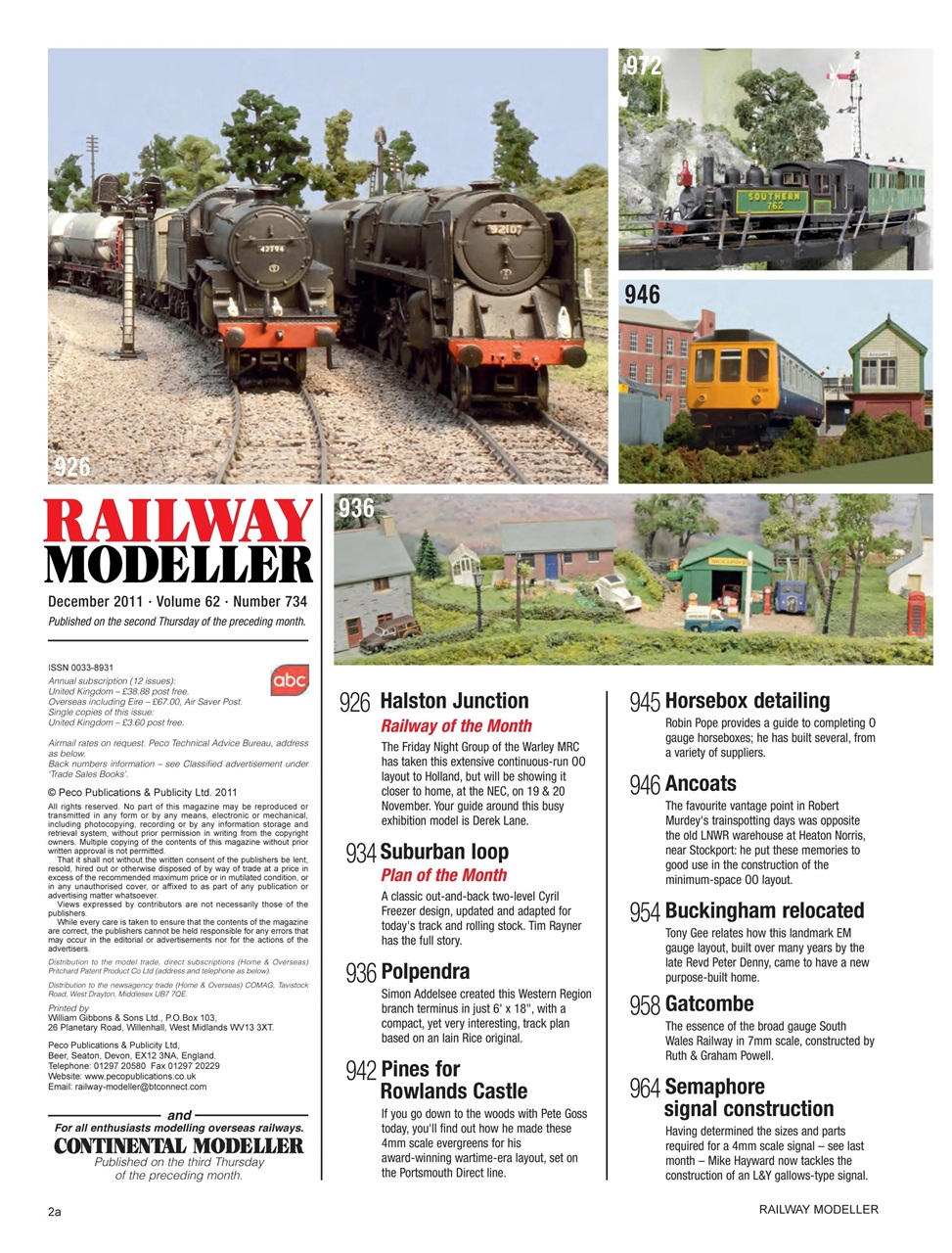 Railway Modeller Preview Pages