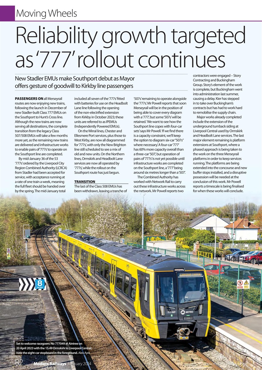 Modern Railways Preview Pages