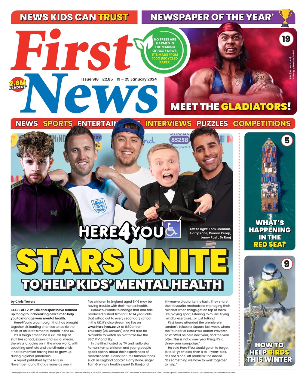 First News Preview Pages