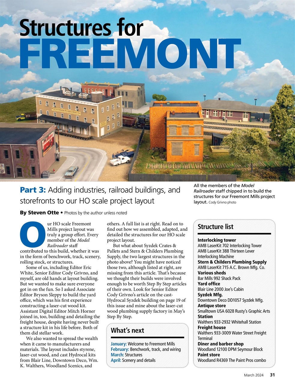 Model Railroader Preview Pages