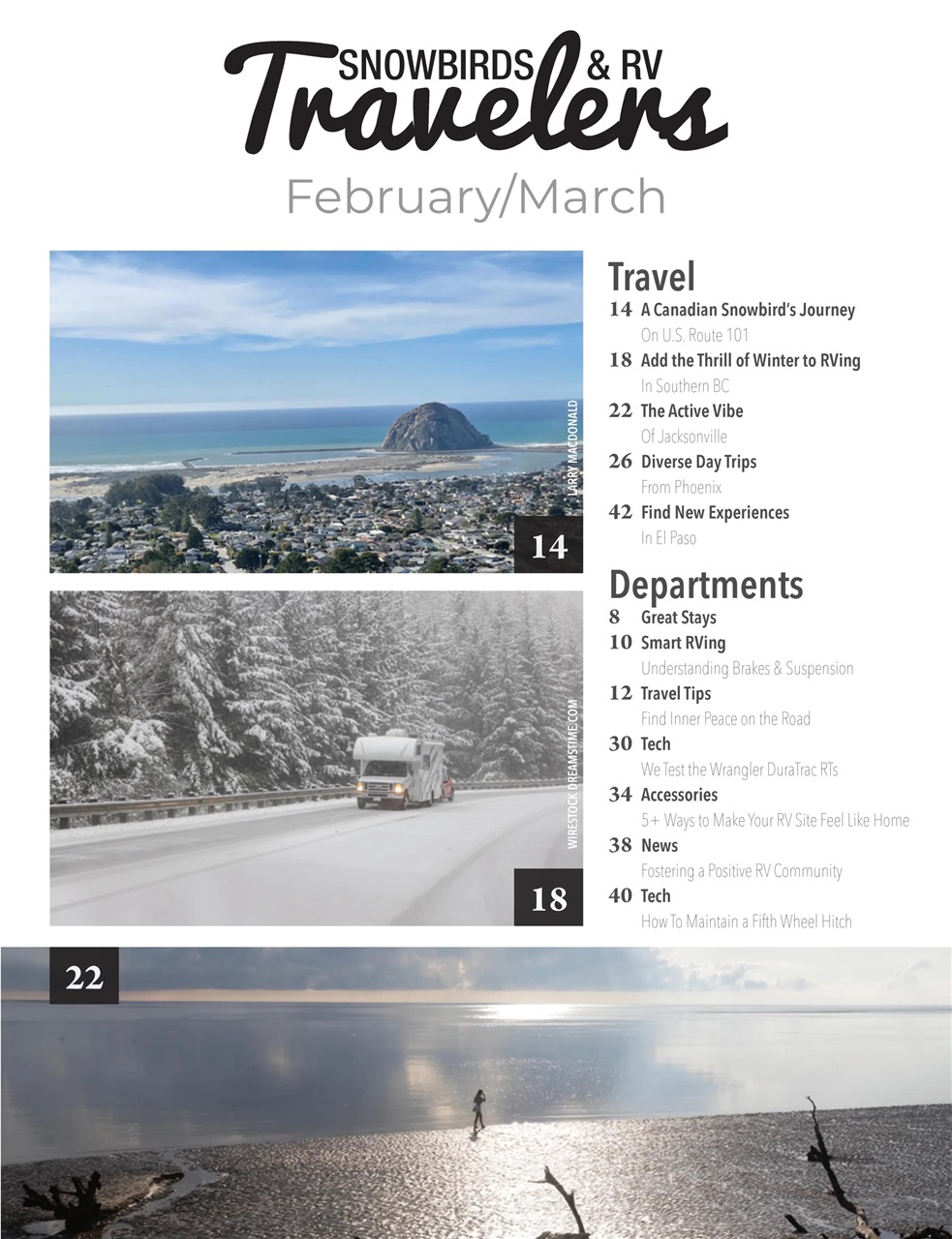 Snowbirds & RV Travelers Preview Pages