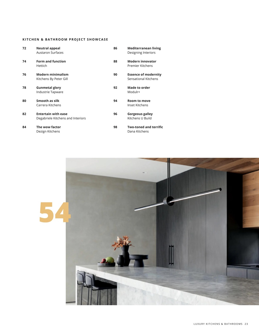 Luxury Kitchens and Bathrooms Preview Pages