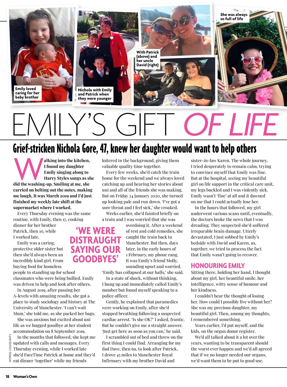 Woman's Own Preview Pages