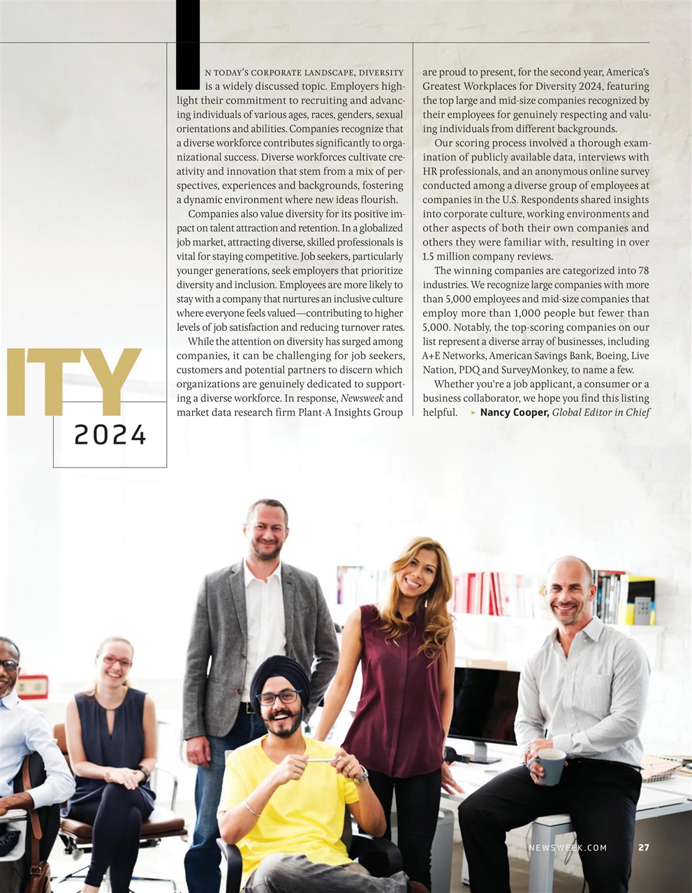 Newsweek International Preview Pages