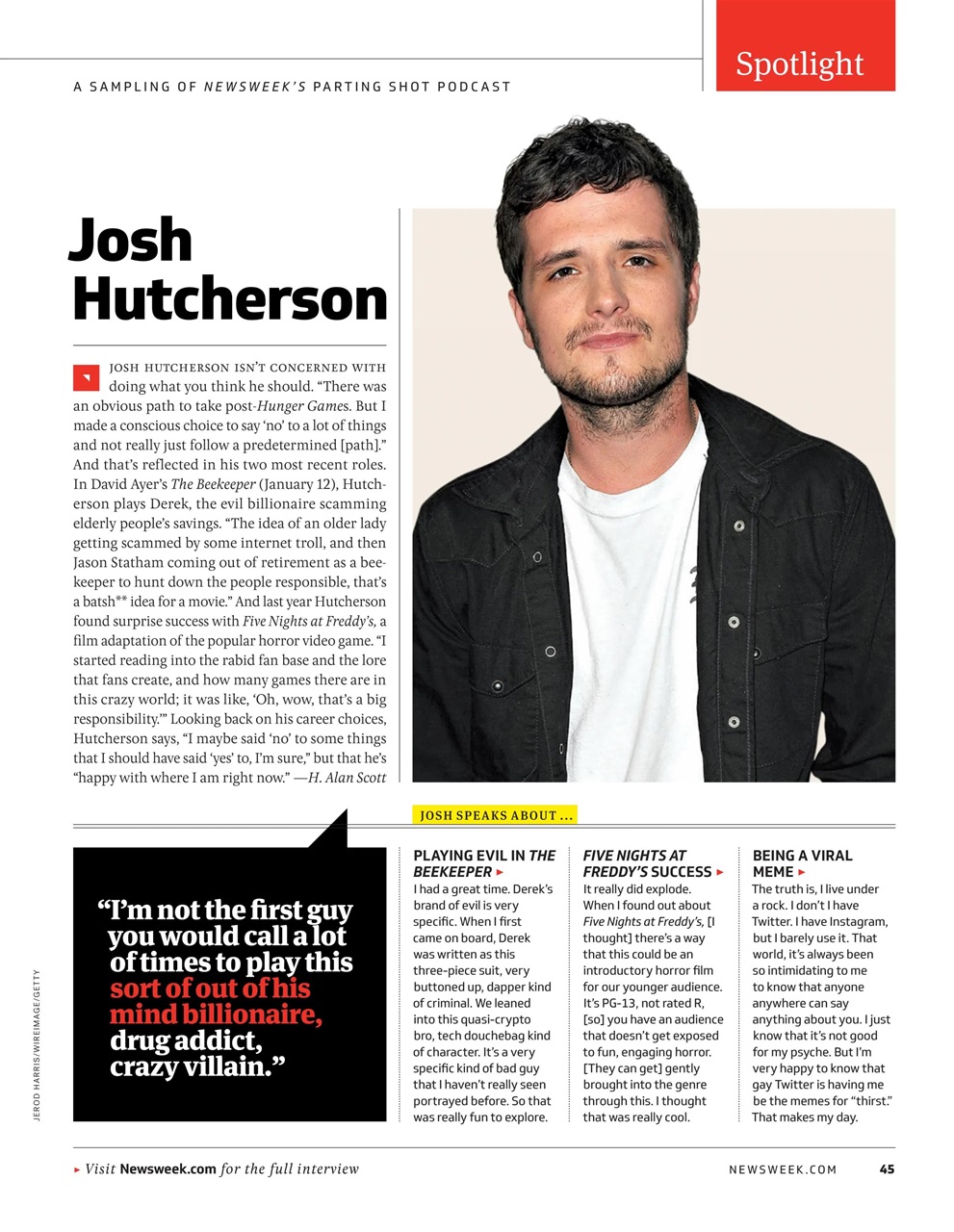 Newsweek International Preview Pages