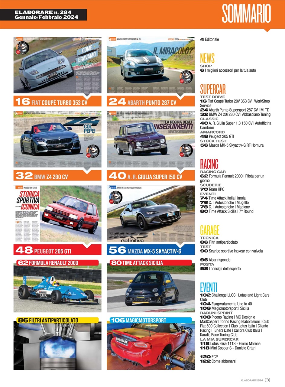 Elaborare GT Tuning Preview Pages