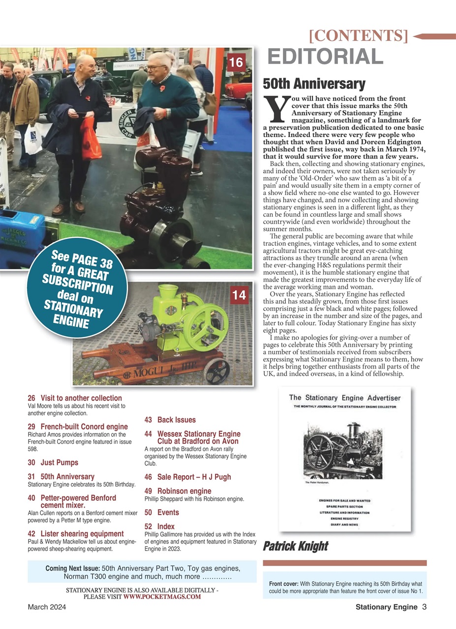 Stationary Engine Preview Pages