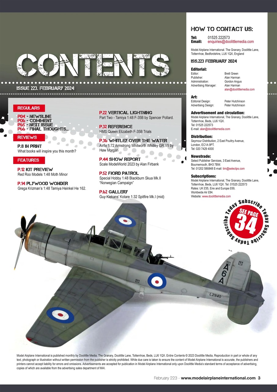Model Airplane International Preview Pages
