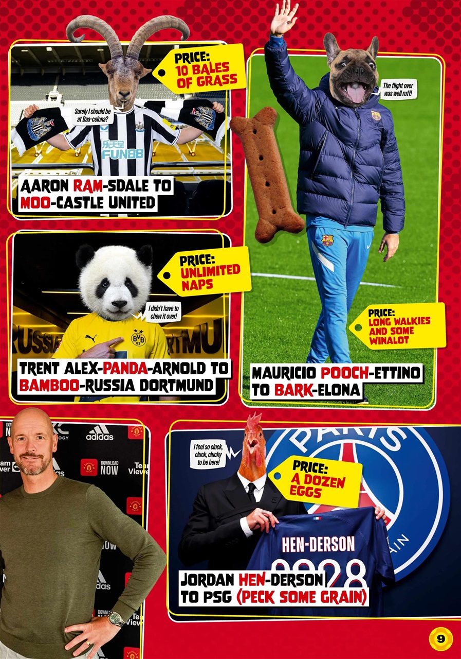 Match of the Day Preview Pages