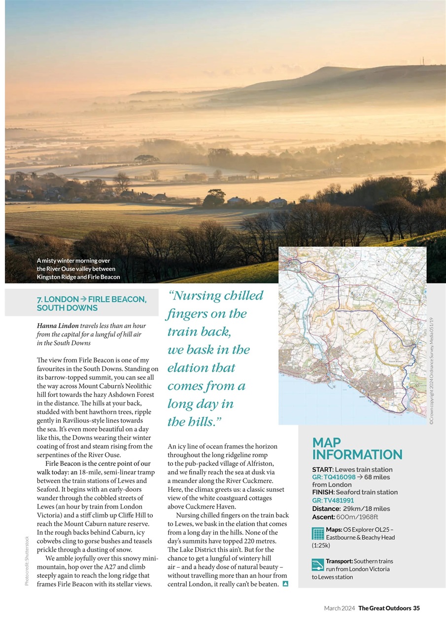 TGO - The Great Outdoors Magazine Preview Pages