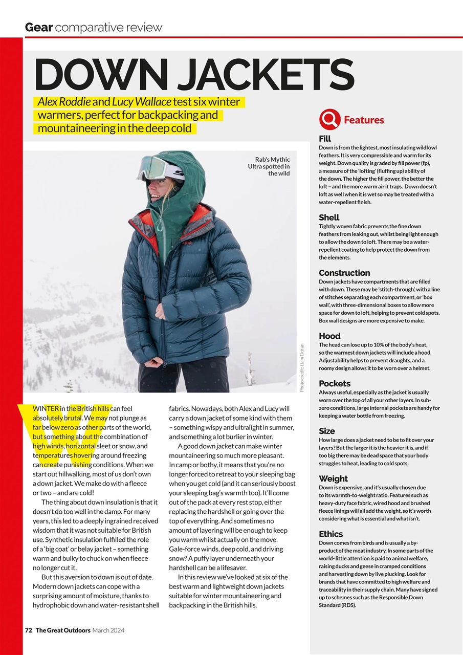 TGO - The Great Outdoors Magazine Preview Pages