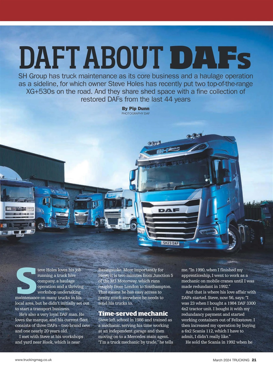 Trucking Magazine Preview Pages