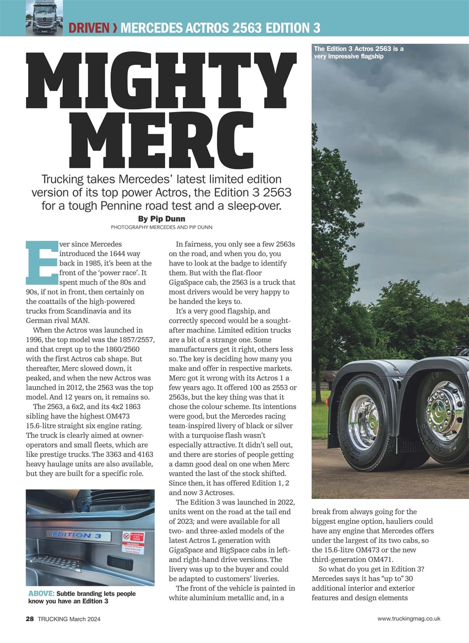 Trucking Magazine Preview Pages