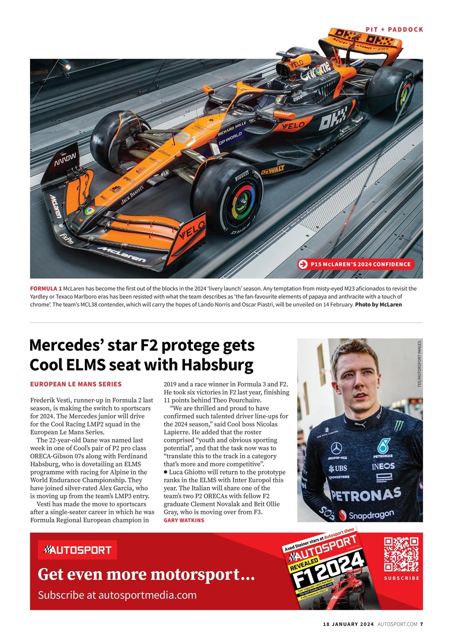 Autosport Preview Pages