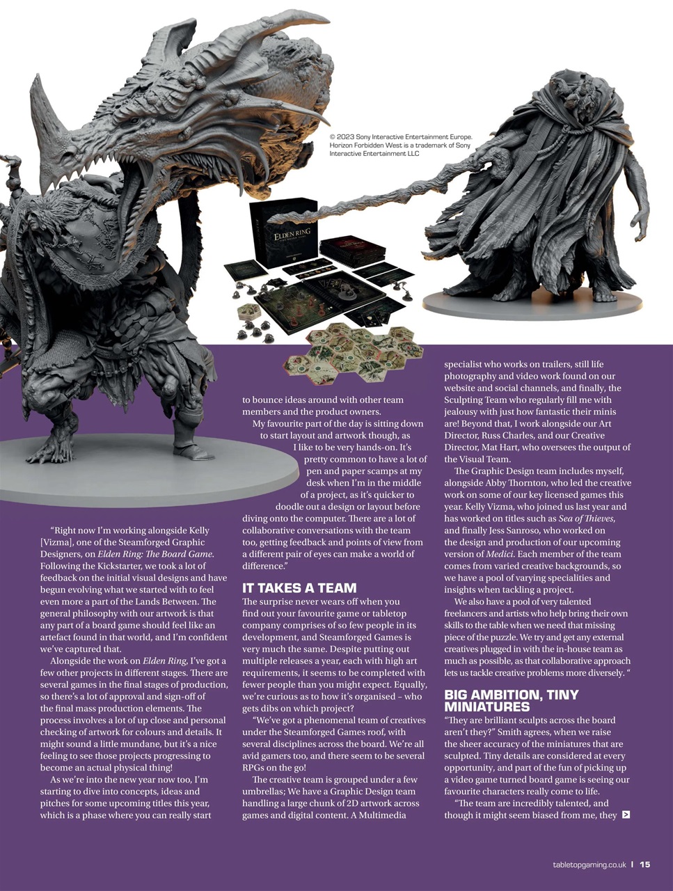 Tabletop Gaming Preview Pages