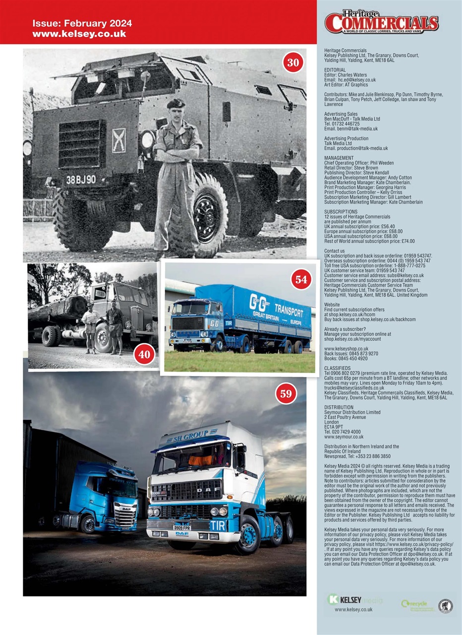 Heritage Commercials Magazine Preview Pages