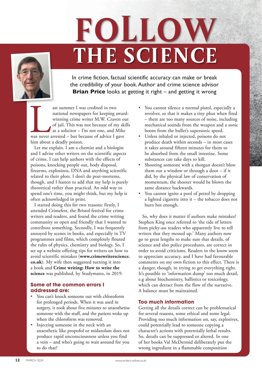 Writing Magazine Preview Pages