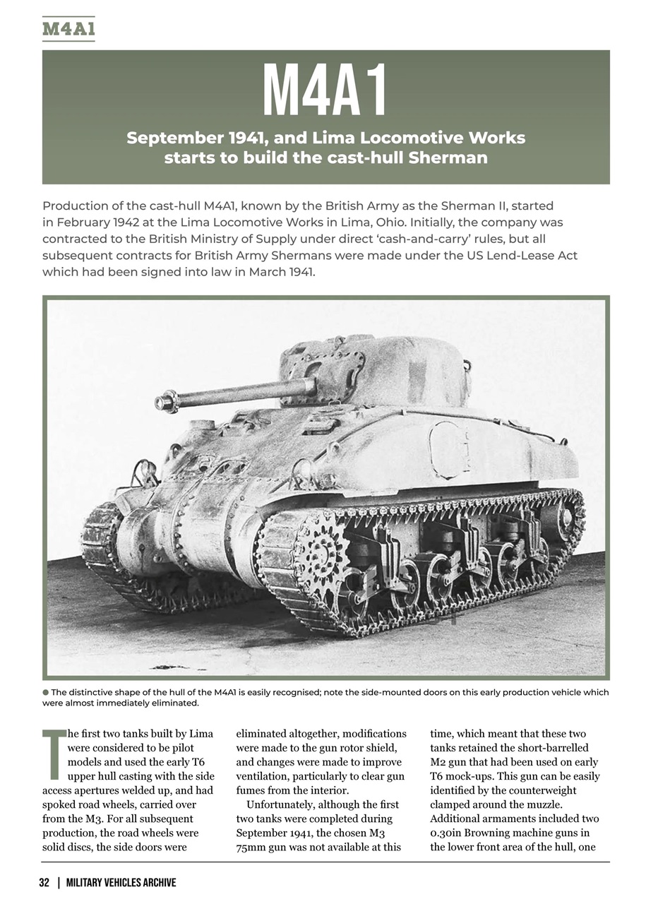 Military Vehicles Archive Preview Pages