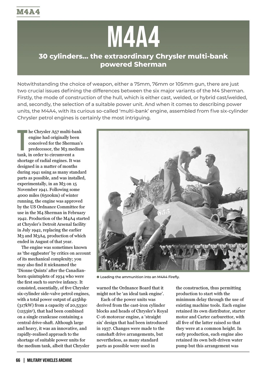 Military Vehicles Archive Preview Pages