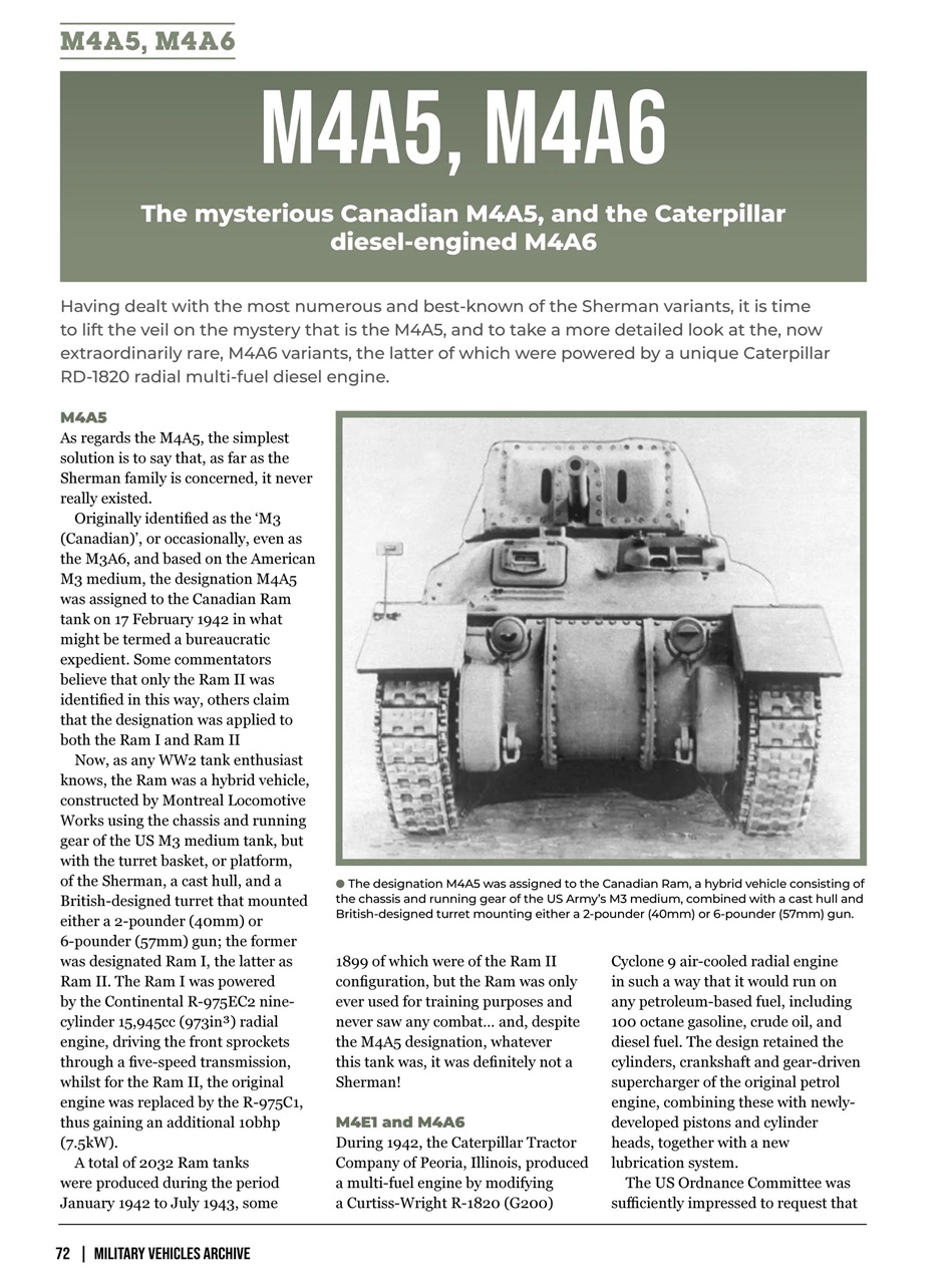 Military Vehicles Archive Preview Pages
