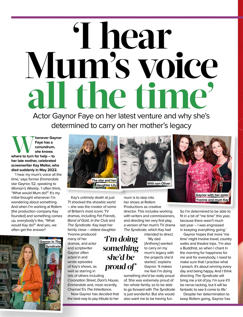 Woman's Weekly Preview Pages