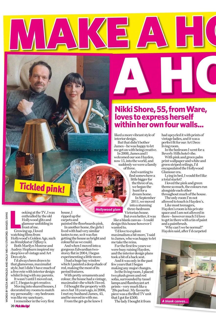 Pick Me Up Preview Pages