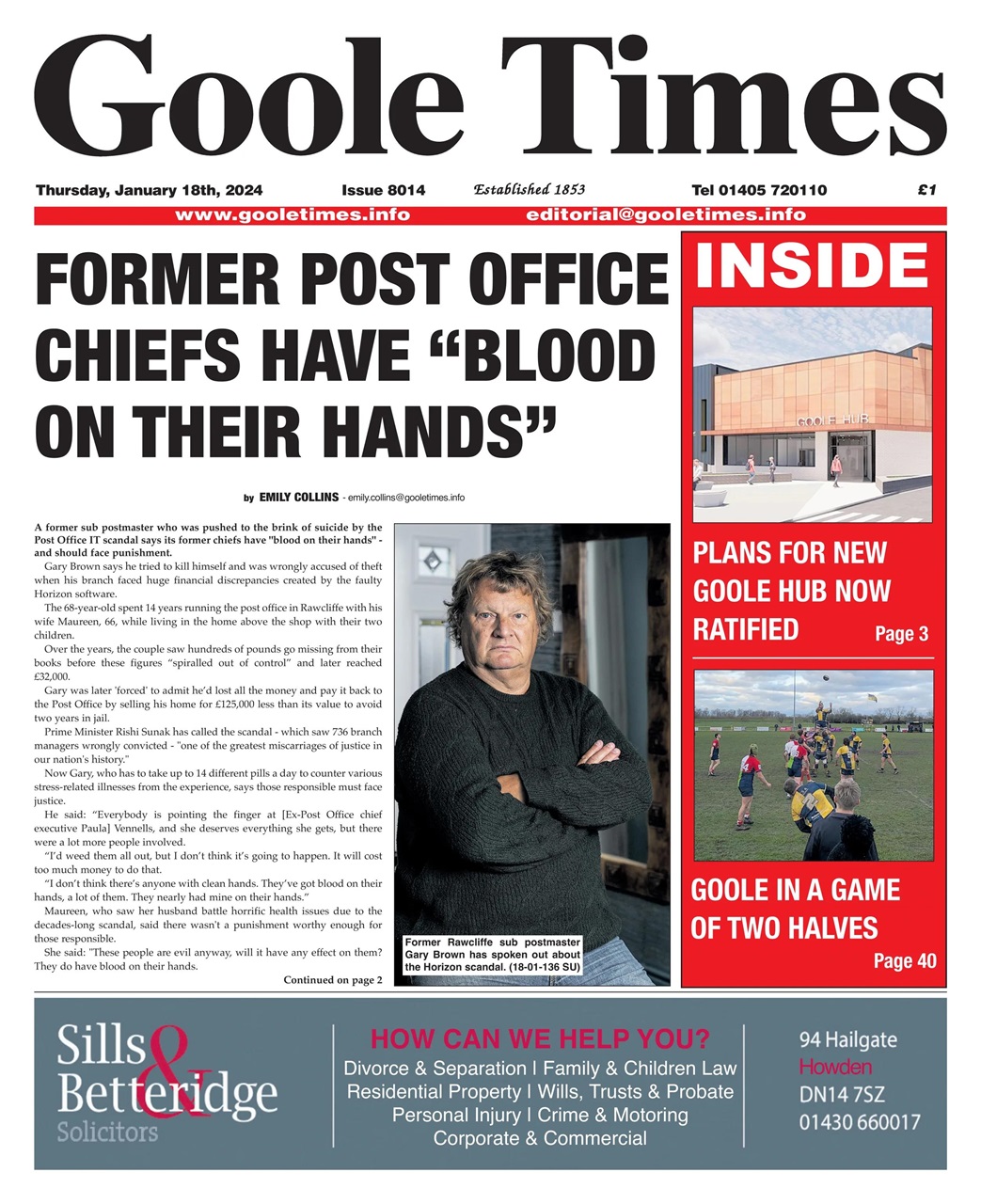 Goole Times Preview Pages