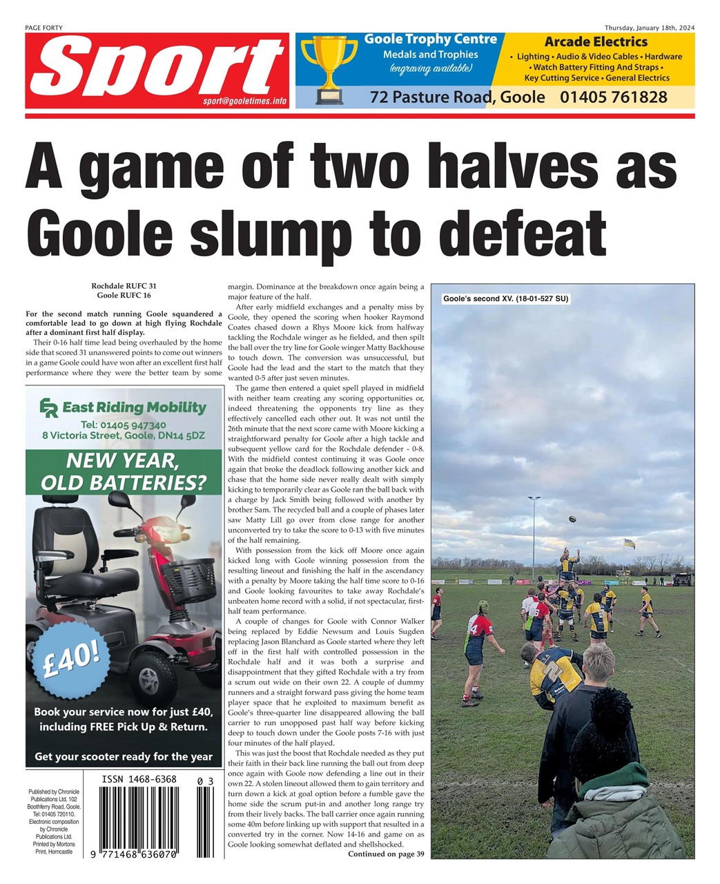 Goole Times Preview Pages