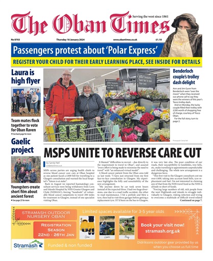 The Oban Times & Lochaber Times issue 