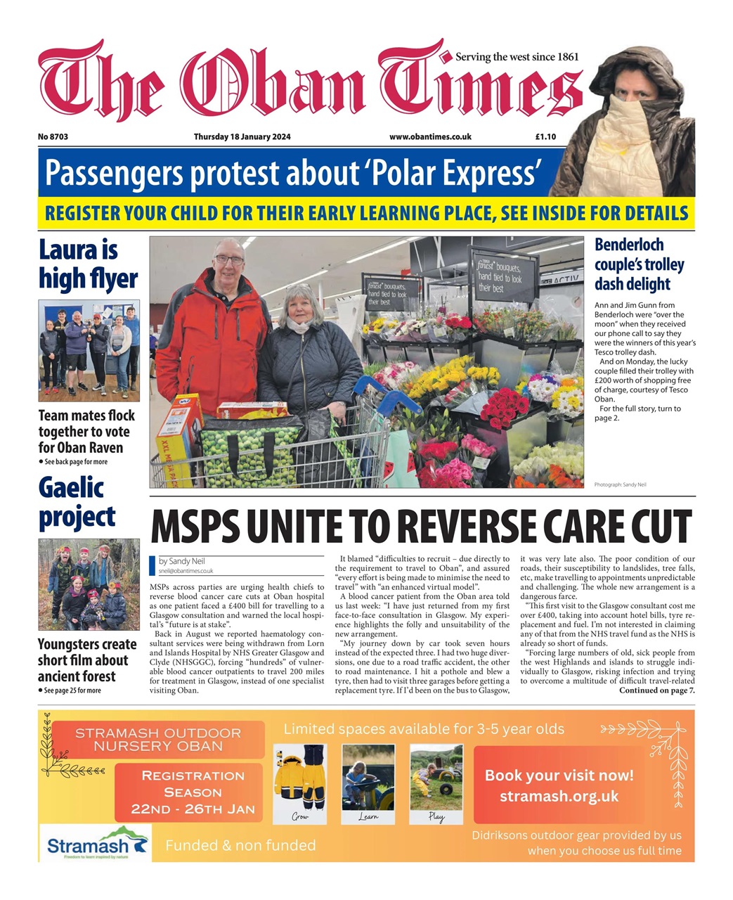 The Oban Times & Lochaber Times Preview Pages