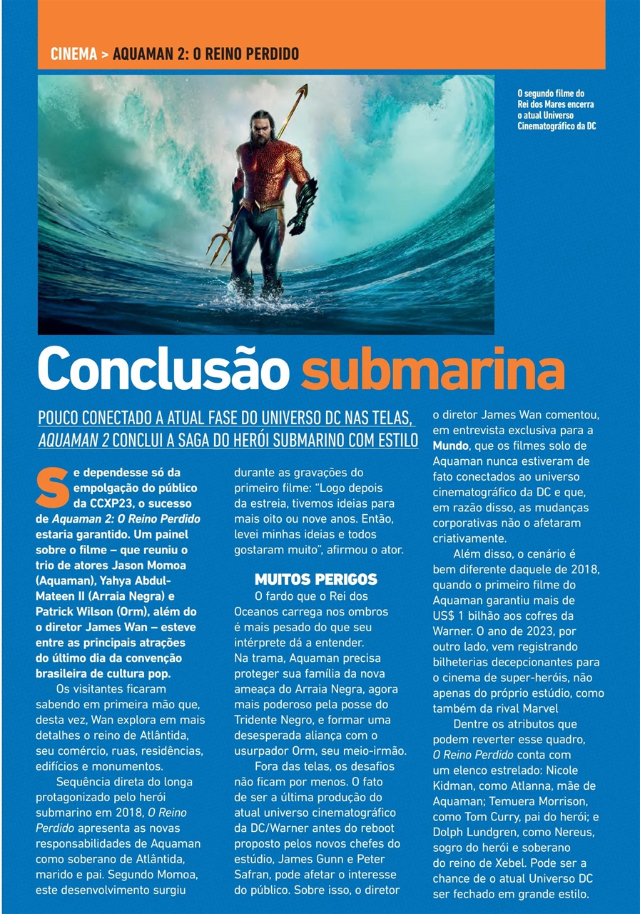 Mundo dos Super-Heróis Preview Pages