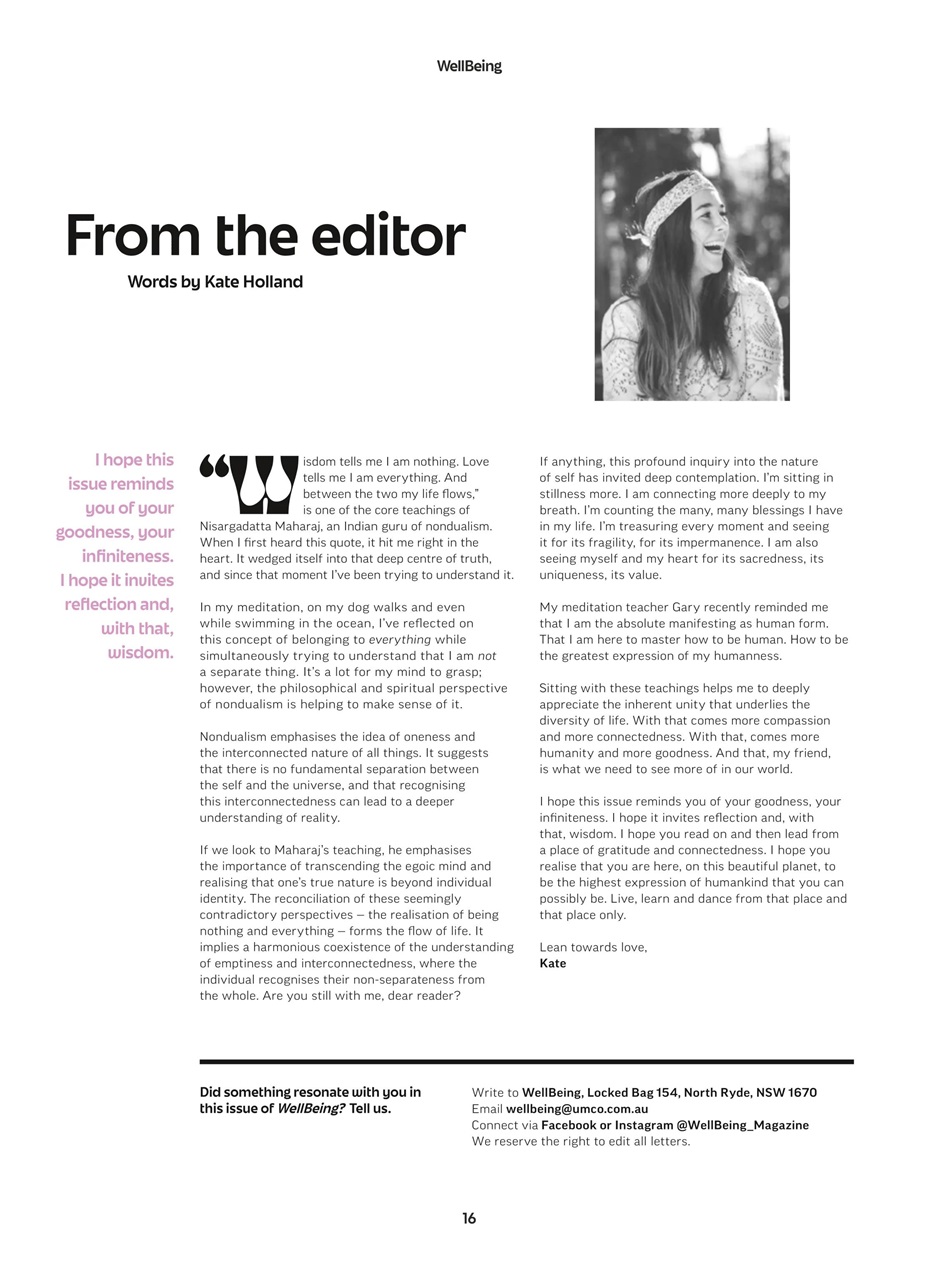 WellBeing Preview Pages