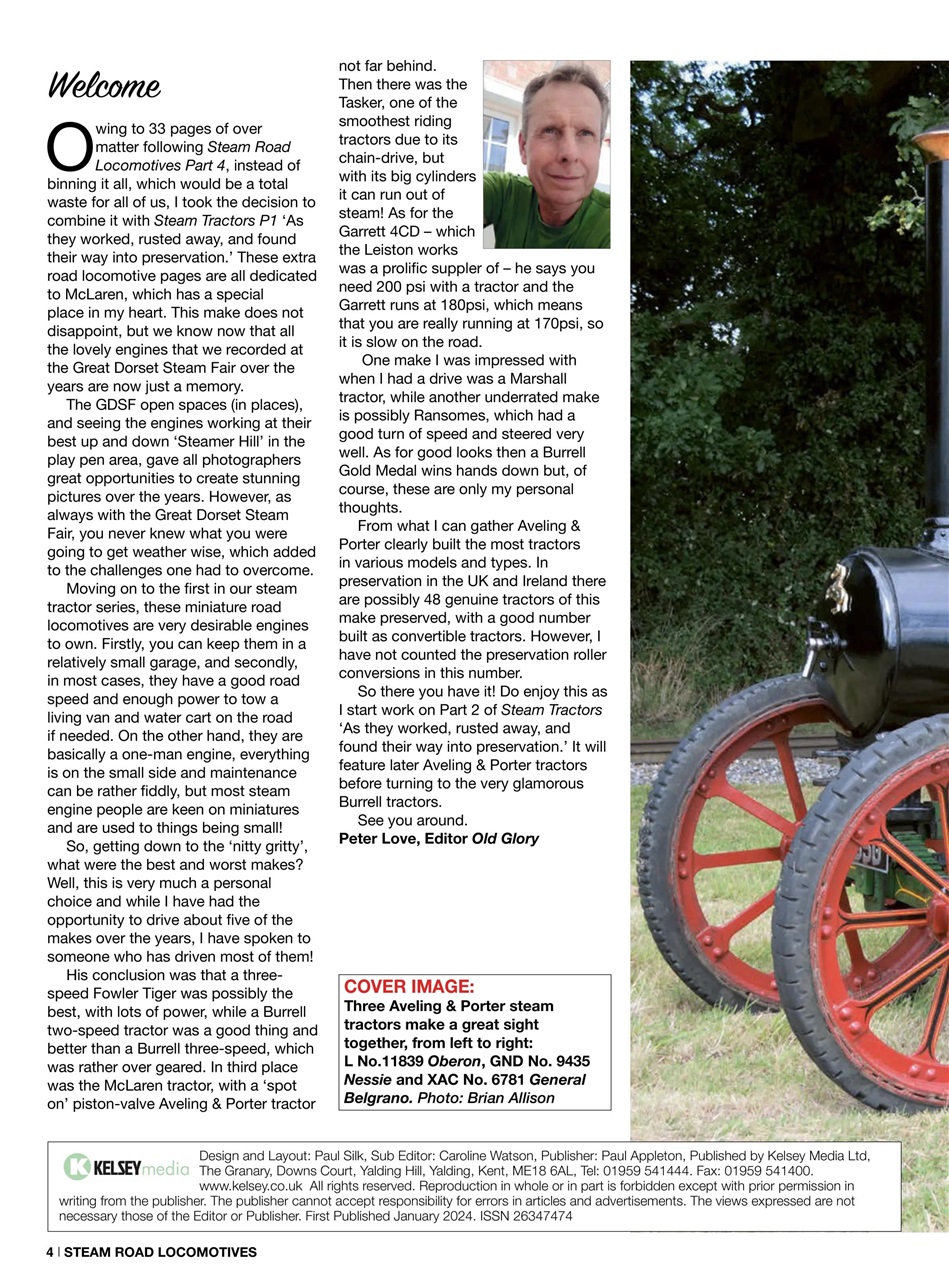 Old Glory Collectors Series Preview Pages