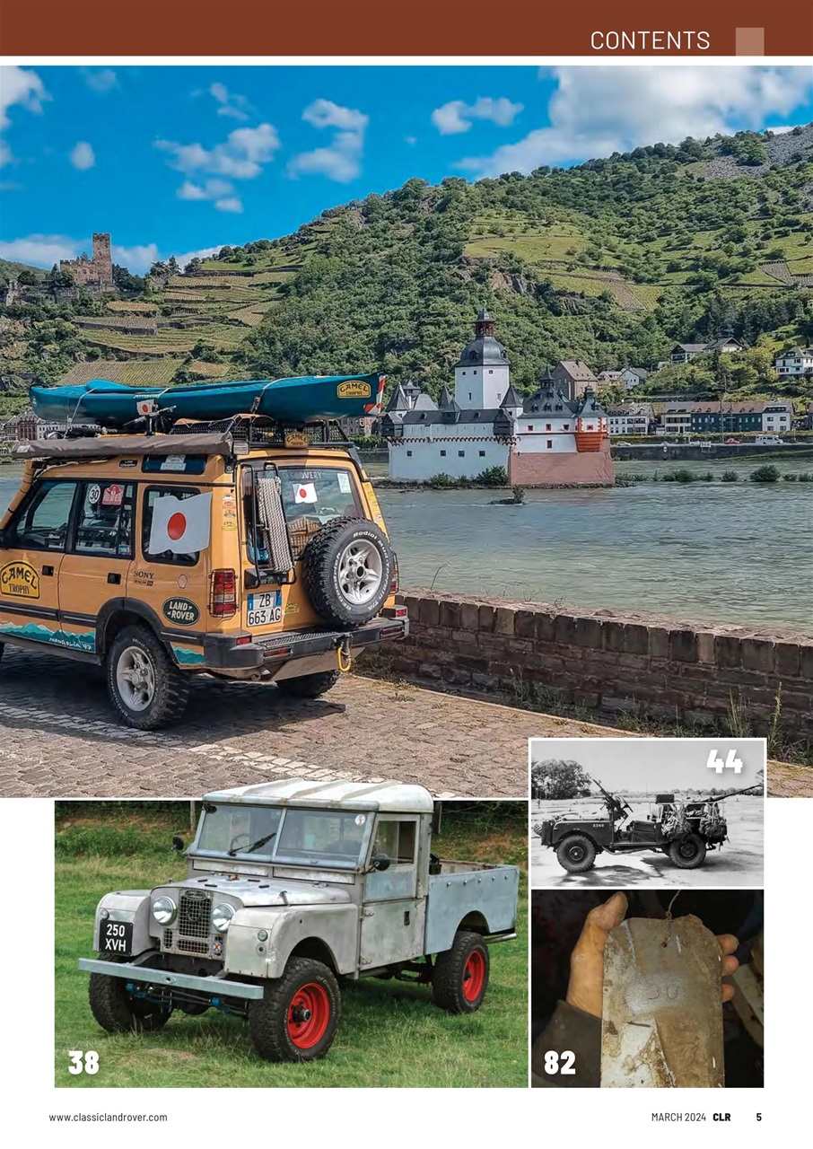 Classic Land Rover Magazine Preview Pages