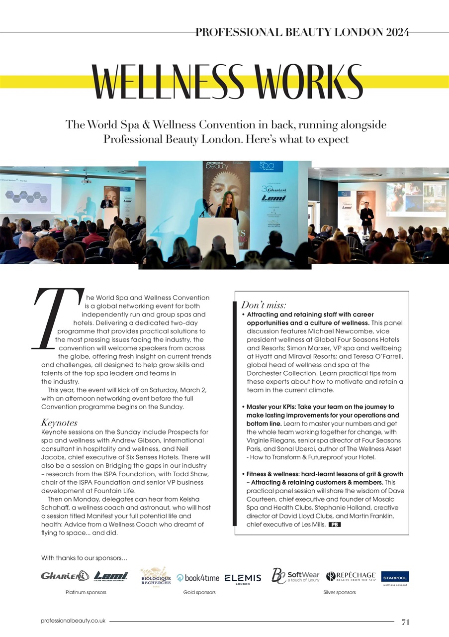 Professional Beauty Preview Pages