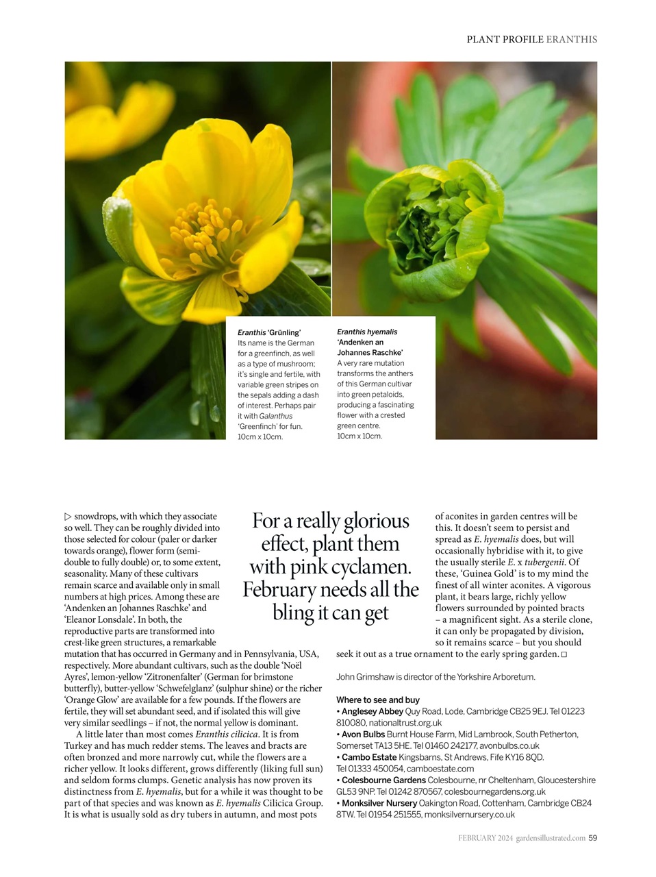 Gardens Illustrated Preview Pages