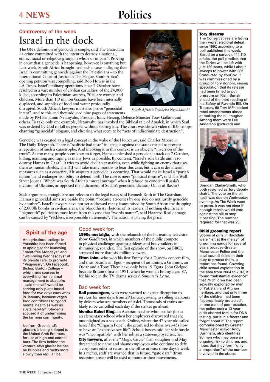 The Week Preview Pages