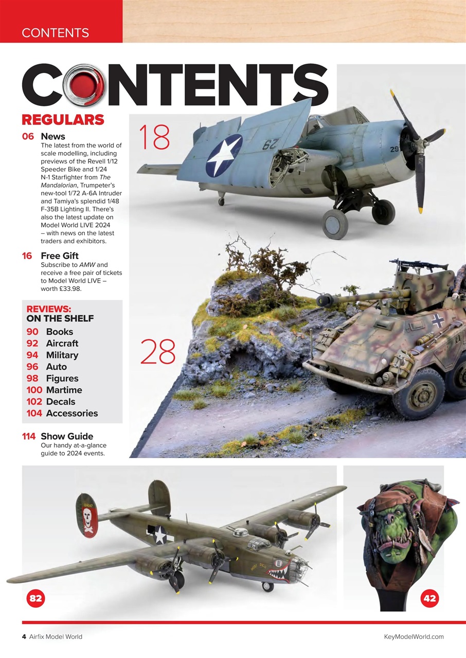 Airfix Model World Preview Pages