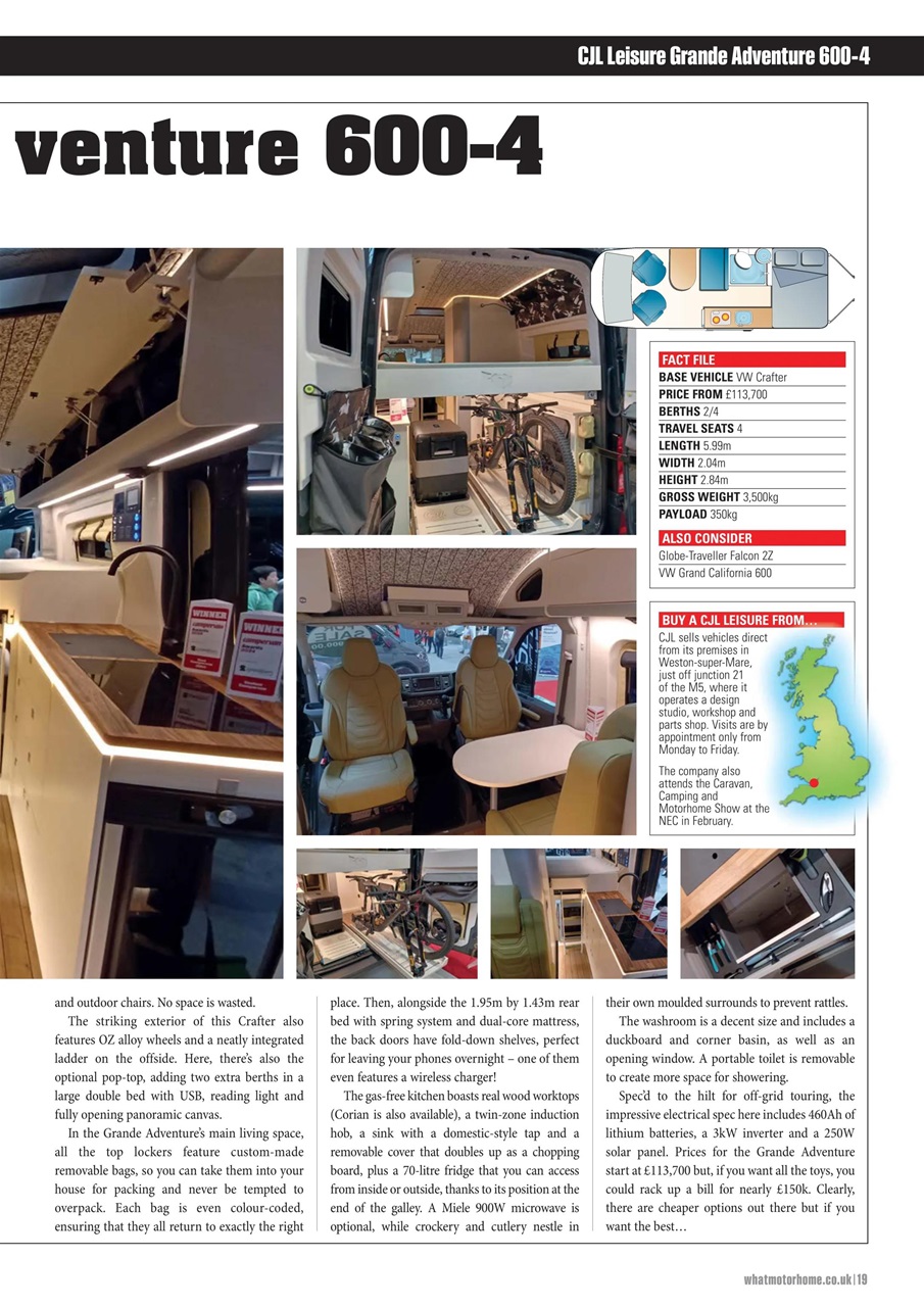 What Motorhome magazine Preview Pages