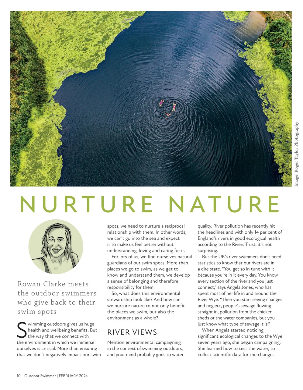 Outdoor Swimmer Preview Pages