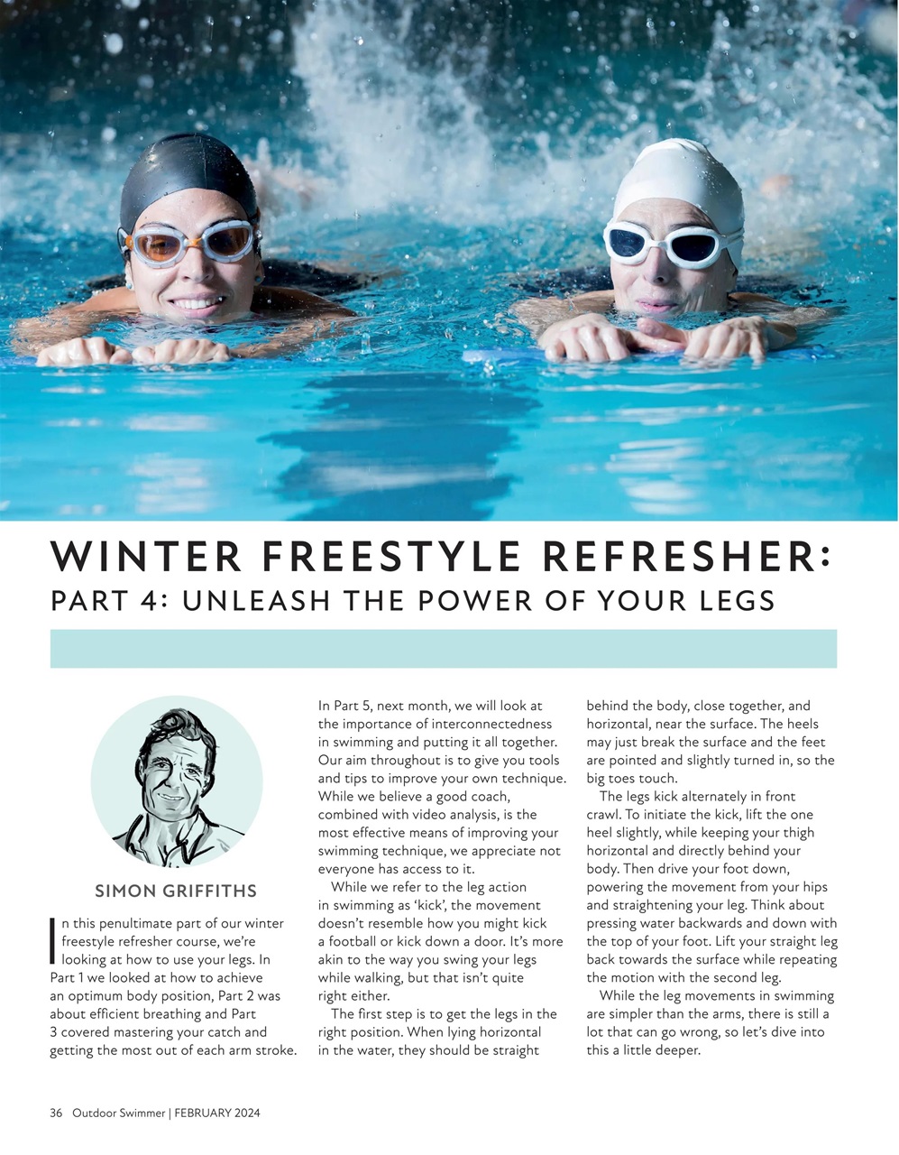 Outdoor Swimmer Preview Pages