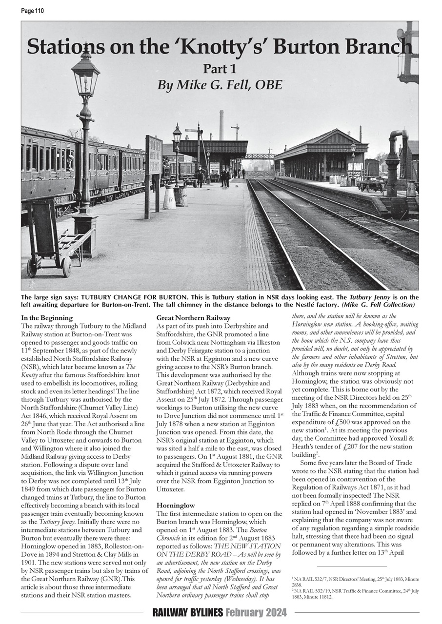 Railway Bylines Preview Pages