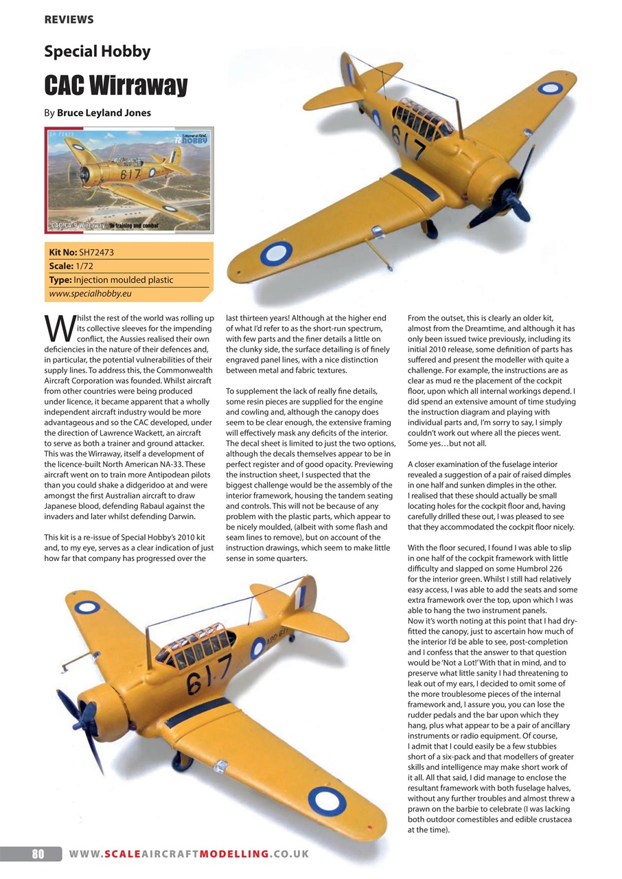 Scale Aircraft Modelling Preview Pages