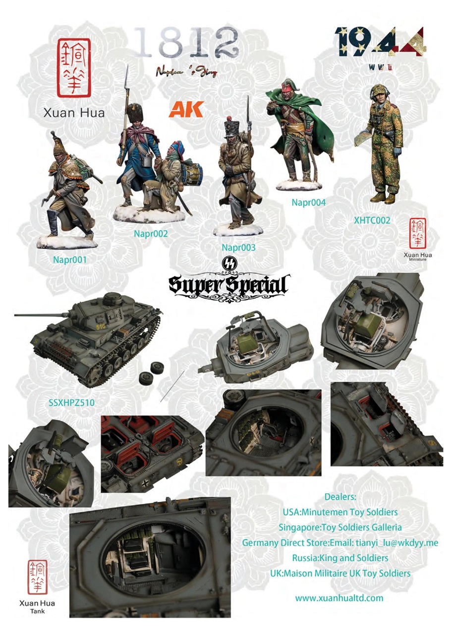 Toy Soldier Collector and Historical Figures Preview Pages