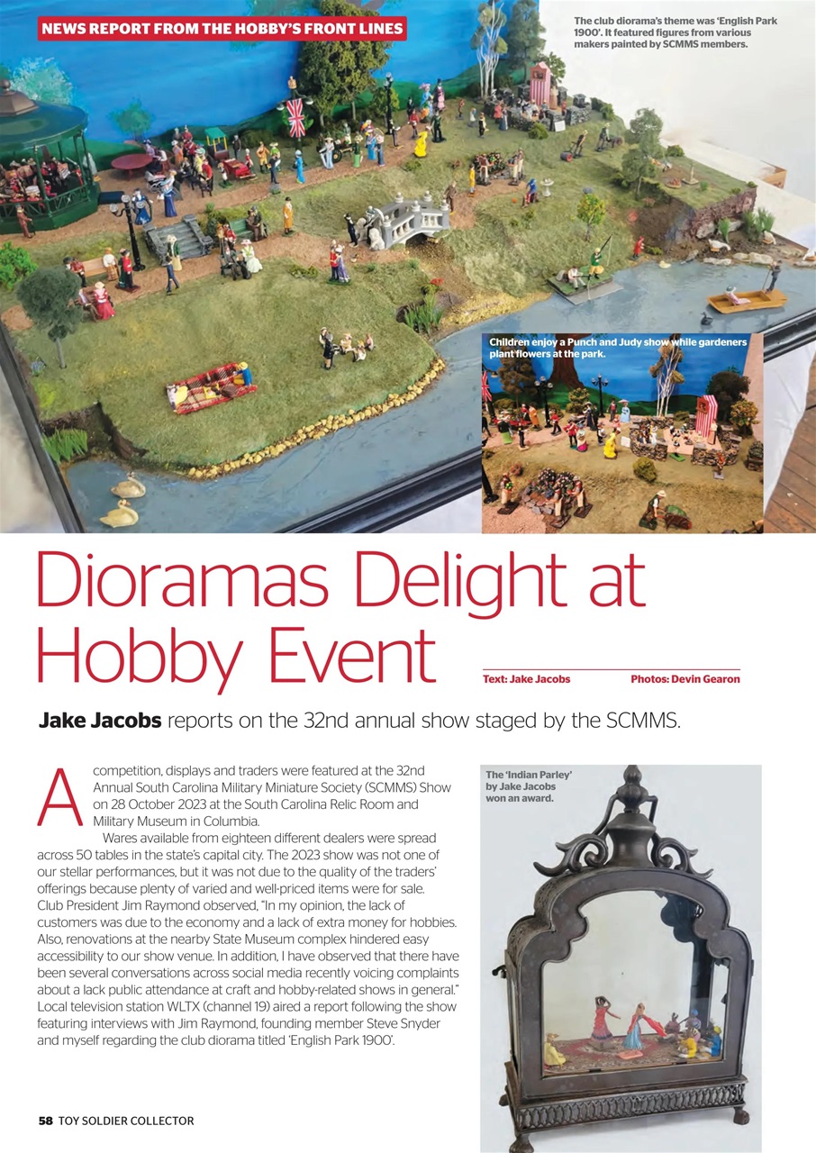 Toy Soldier Collector and Historical Figures Preview Pages