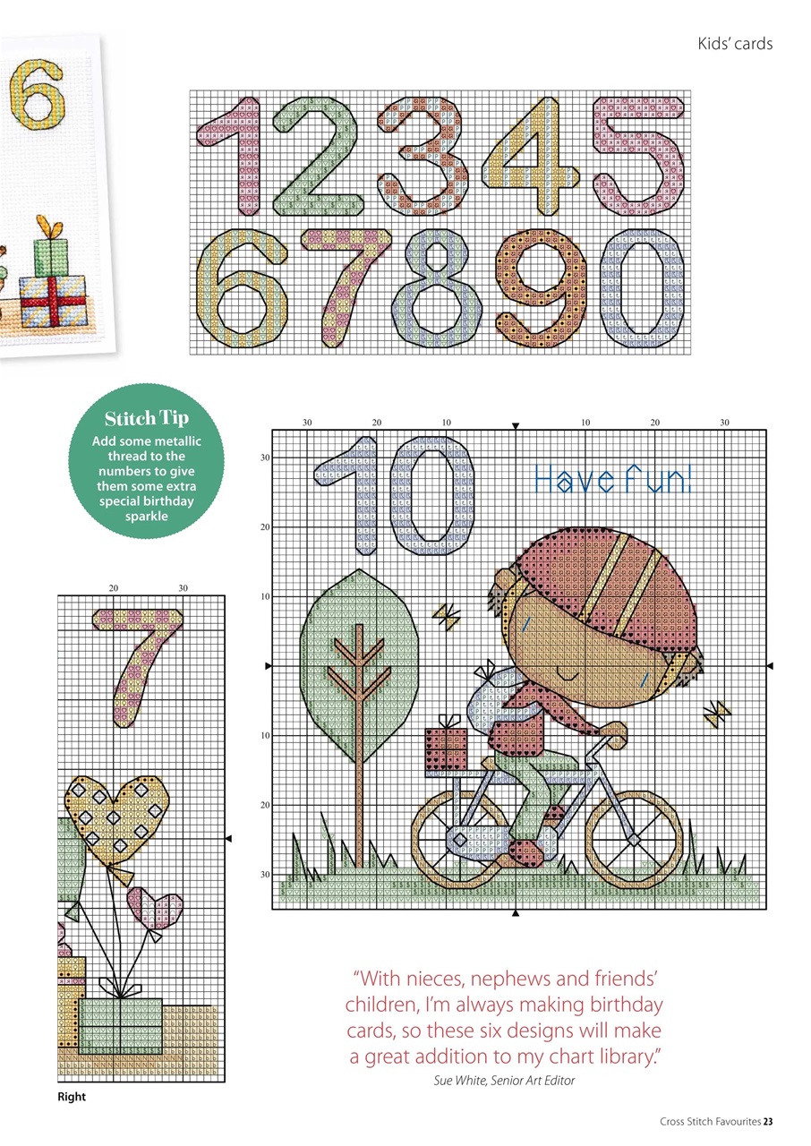 Cross Stitch Favourites Preview Pages