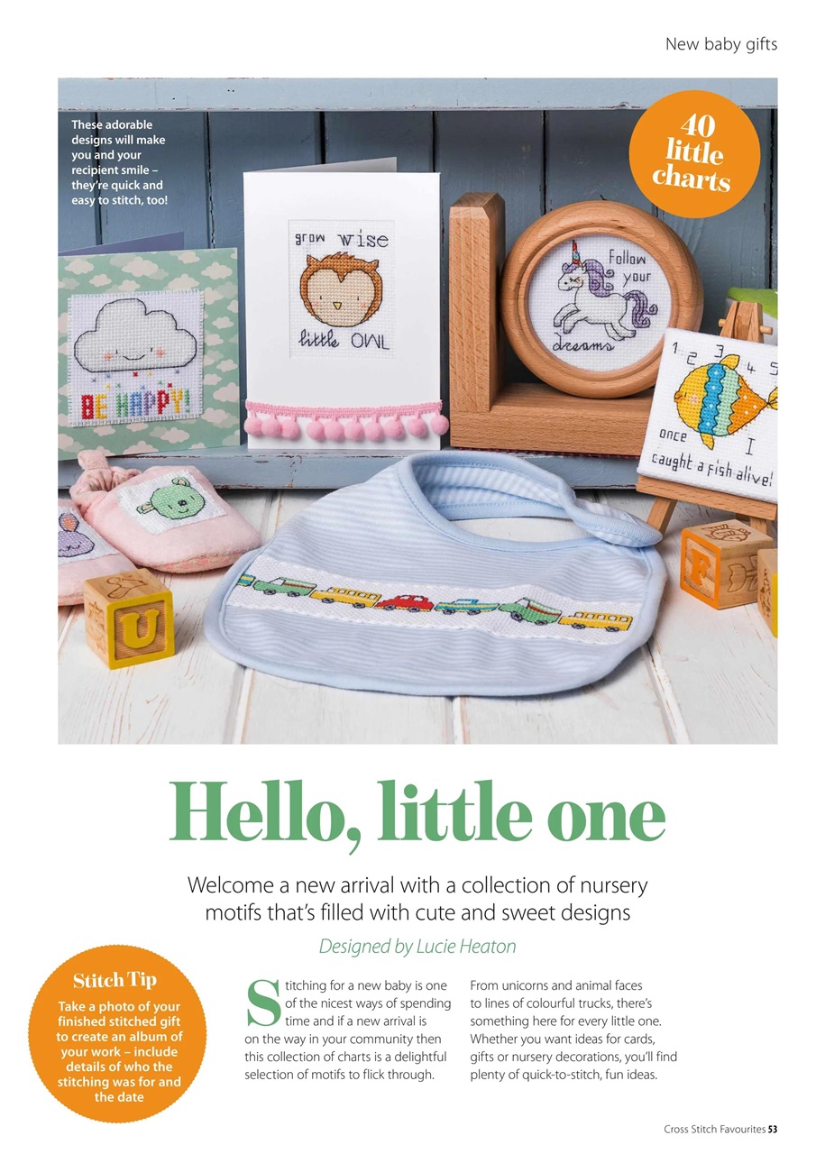 Cross Stitch Favourites Preview Pages